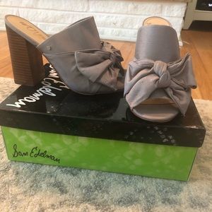 Sam Edelman Yumi grey heeled mule! Brand new!